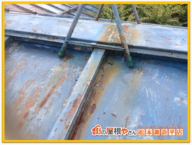 諏訪市雨漏り点検　アンテナ